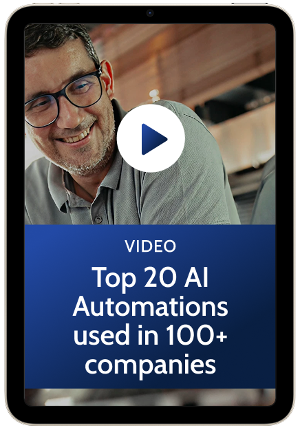Video: Top 5 AI Automations used in 100+ companies
